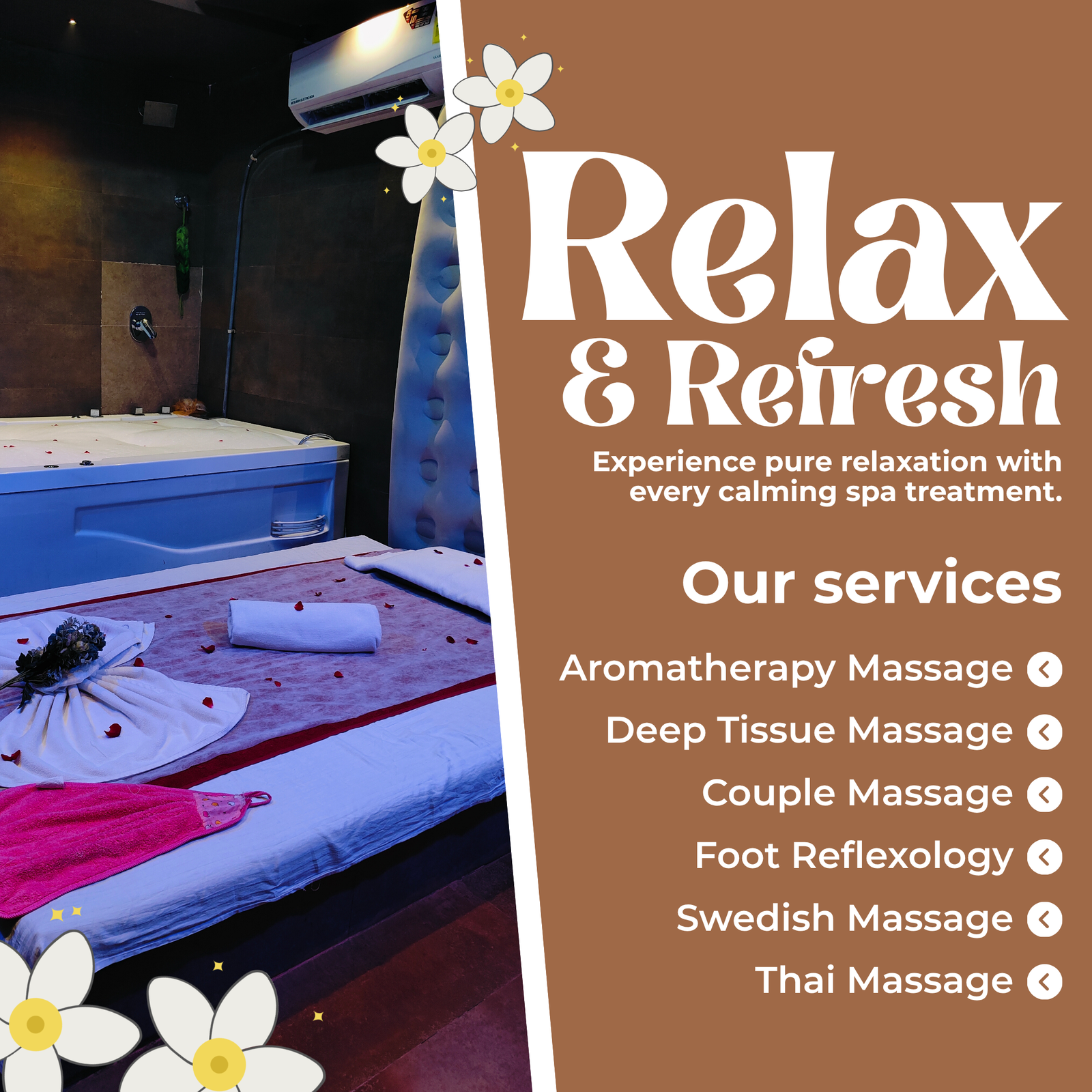 Couples Massage Room Oceanic Spa